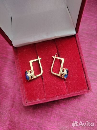 Золотые серьги СССР