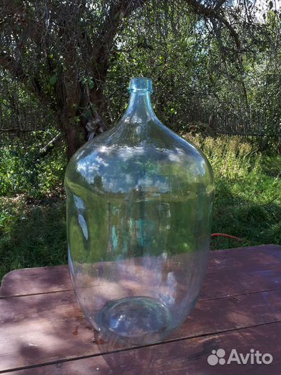 Бутыль стеклянная 52литра