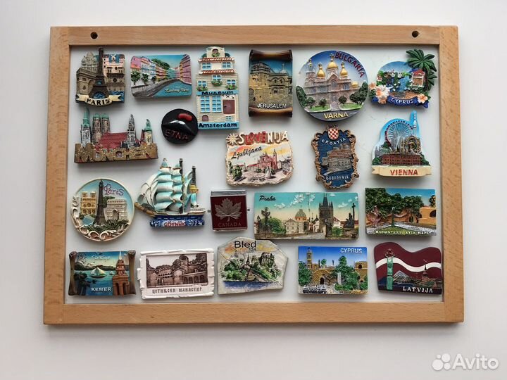 Коллекционный магнит Европа