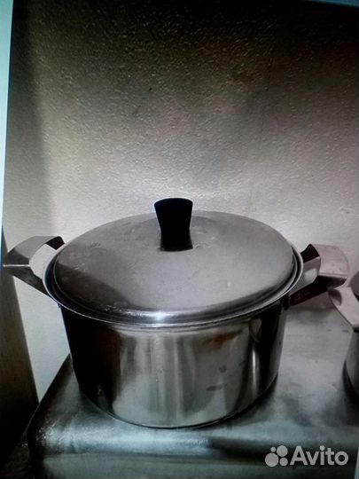 Набор кастрюль СССР нерж