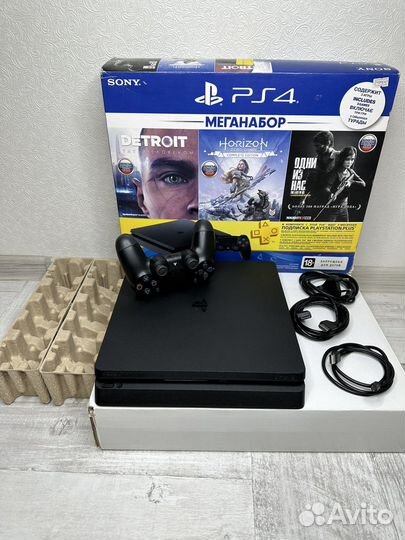 Sony PlayStation 4 Slim-1000gb Black PS4 Slim