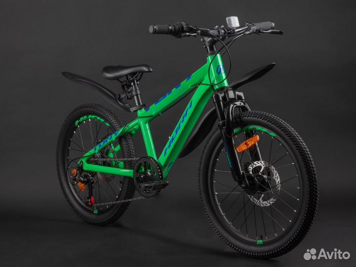 Велосипед horh tony tyhd 2.0 20 (2023) Green-Blue
