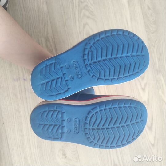 Сапоги резиновые на мальчика Crocs c10