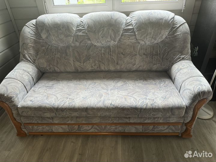 Диван раскладной и 2 кресла бу бесплатно