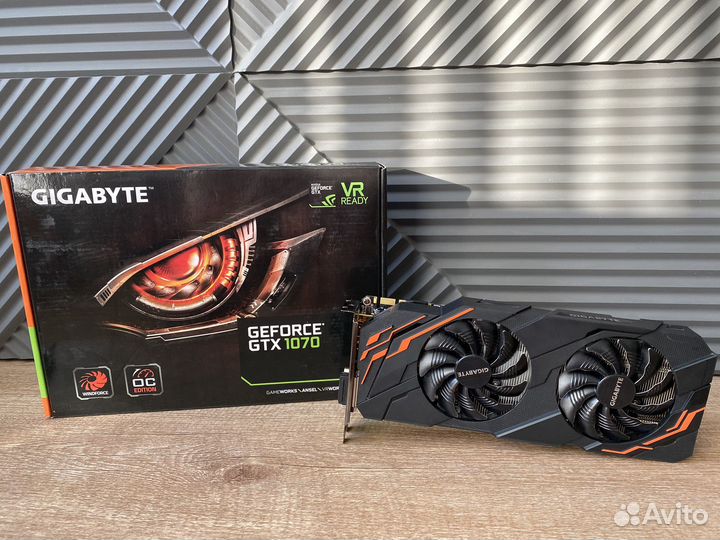Видеокарта gtx 1070 8gb
