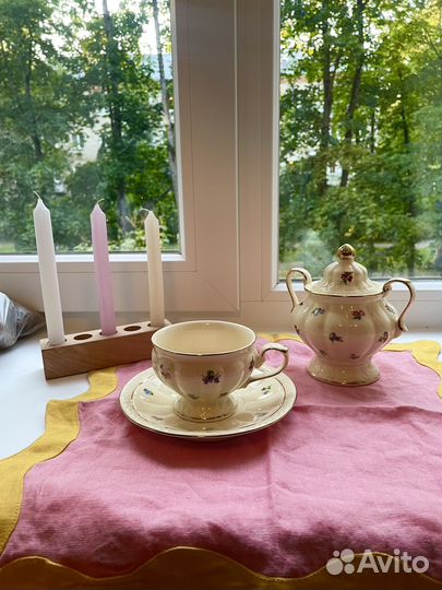 Чайная пара и сахарница