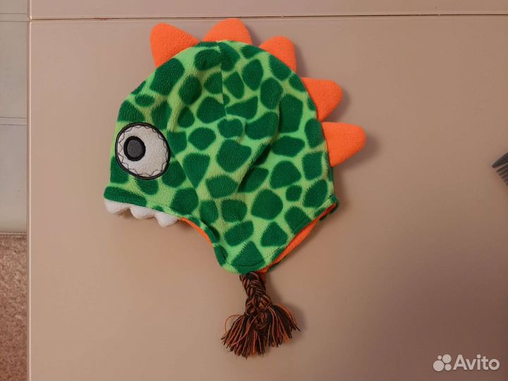 Комплект шапка и варежки(48см)