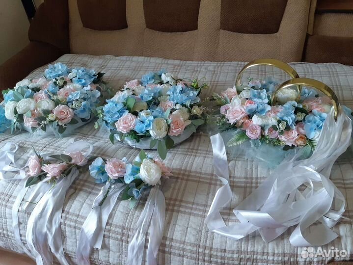 Свадебные украшения на машину продажа