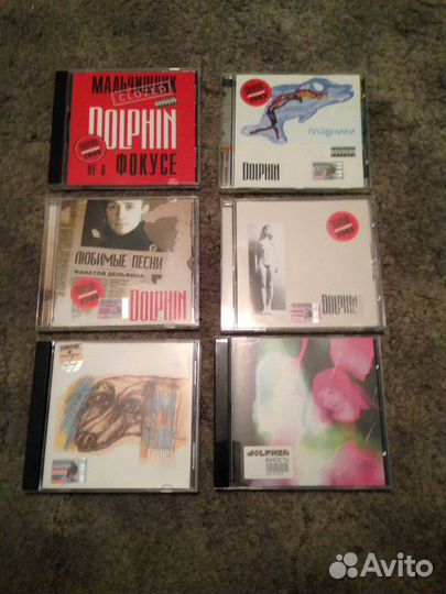 CD дельфин 6шт