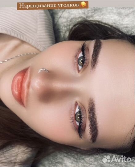 Наращивание ресниц/полировка волос