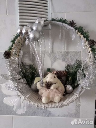 Новогоднее украшение с подсветкой