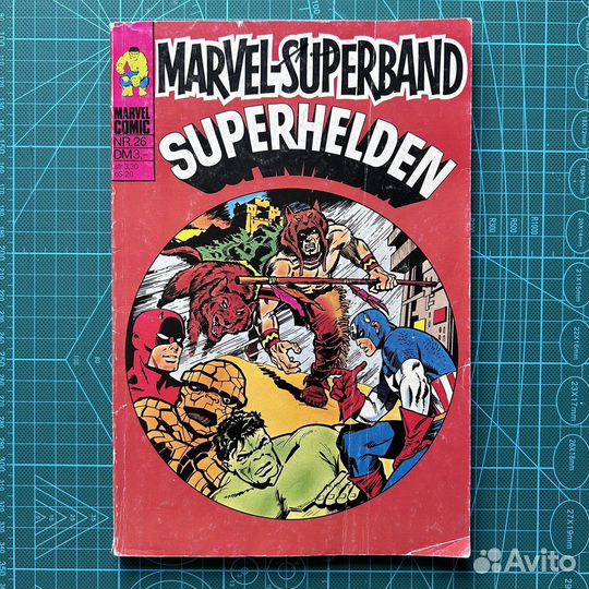 Комикс marvel и DC в одном