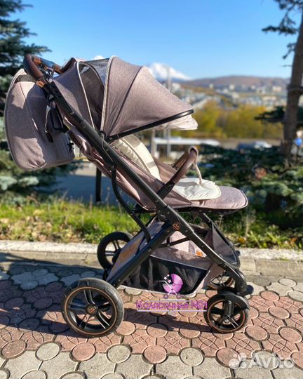 Коляска прогулочная luxmom 609