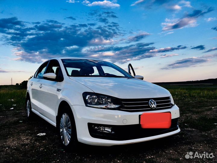 Volkswagen Polo 1.6 AT, 2019, 110 000 км