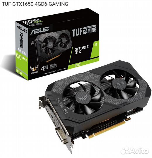 Видеокарта Asus nVidia GeForce GTX 1650 Gaming GDD