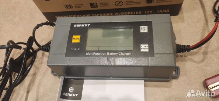 Зарядное устройство Berkut BCA-4