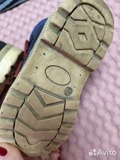 Ботинки для мальчика демисезонные 28размер