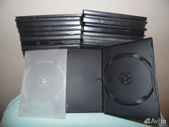 Коробка для CD и DVD в ассортименте