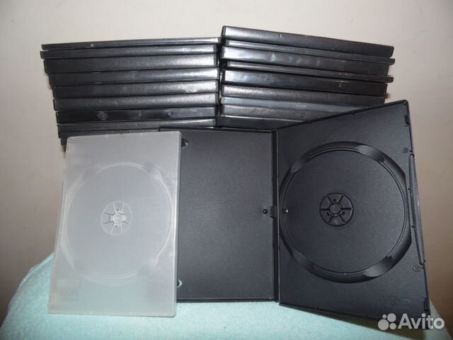 Коробка для CD и DVD в �ассортименте