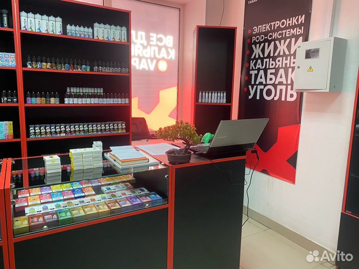 Табачный магазин с доходом от 180000