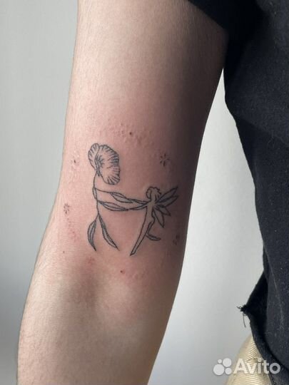 Тату хэндпоук (читайте описание)