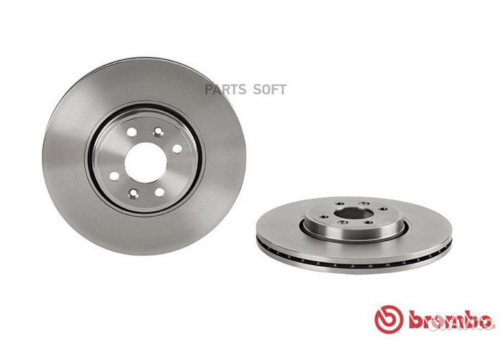 Brembo 09.9895.10 Диск торм. renault scenic/grand