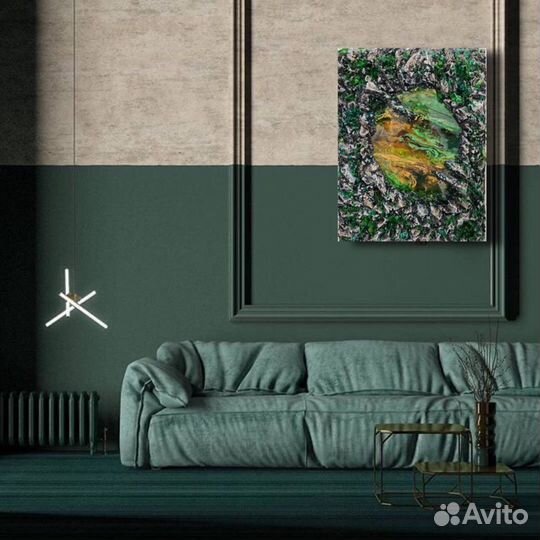 Картина Магия малахита