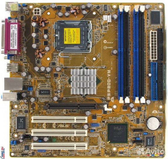 Материнские платы LGA775 DDR1