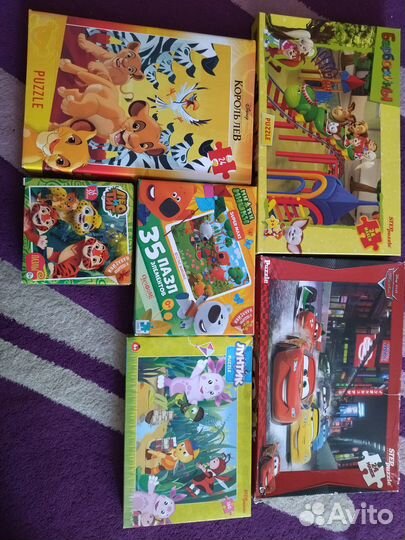 Пазлы детские