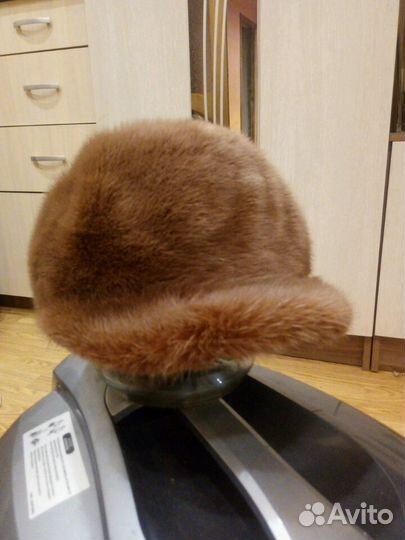 Шапка из меха норки