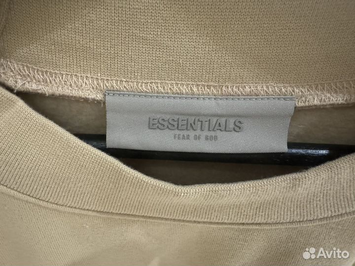 Свитшот essentials fear of god