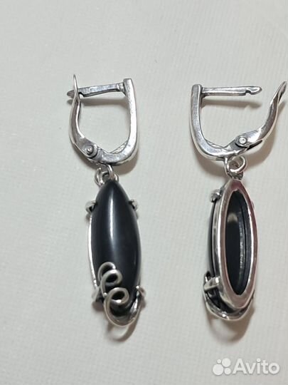 Комплект бижутерии серьги и кольцо 17, 5