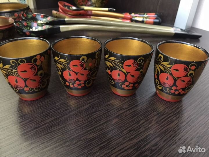 Посуда хохлома