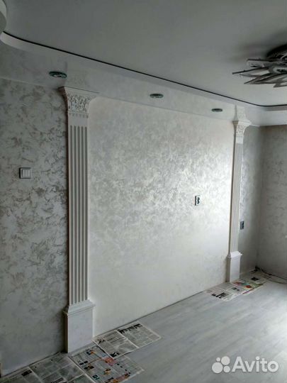 Декоративная штукатурка(услуга по нанесению)