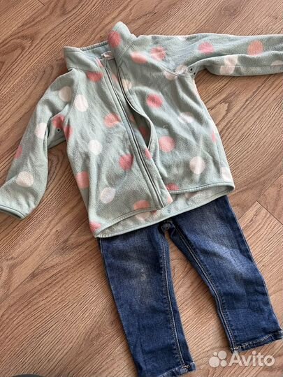 Детские вещи пакетом для девочки от 0 до 1,5 лет