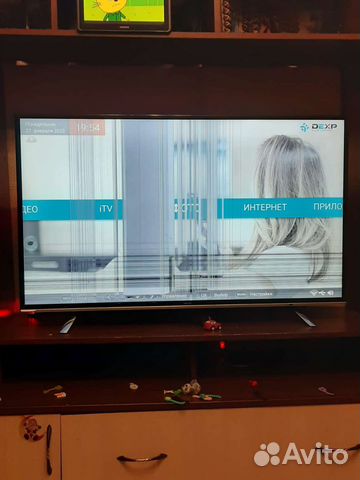 Телевизор на запчасти или восстановление dexp