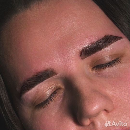 Оформление бровей