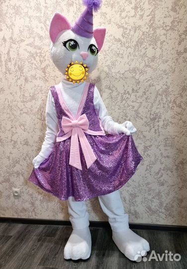 Полу ростовой костюм зайки