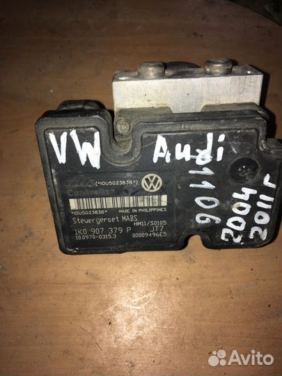 Блок ABS VW Caddy, Golf, Skoda, Audi 1K0907379P