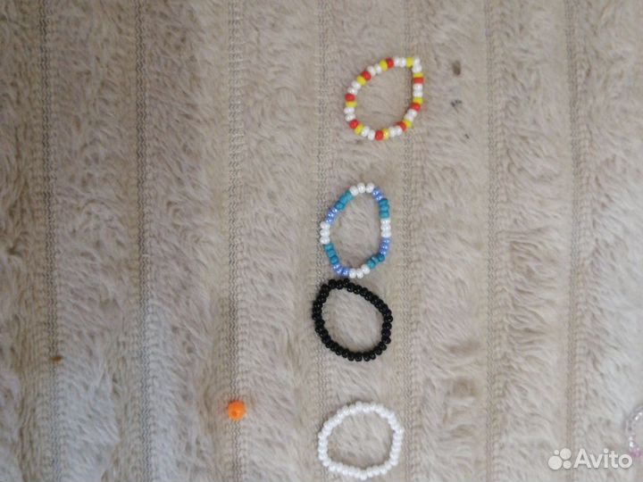 Колечки из бисера