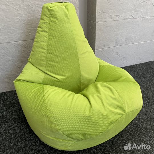 Кресло-мешок Puff Relax из велюра для дома