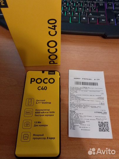 Poco С40 На гарантии