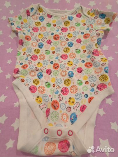 Боди для девочки 86 размер