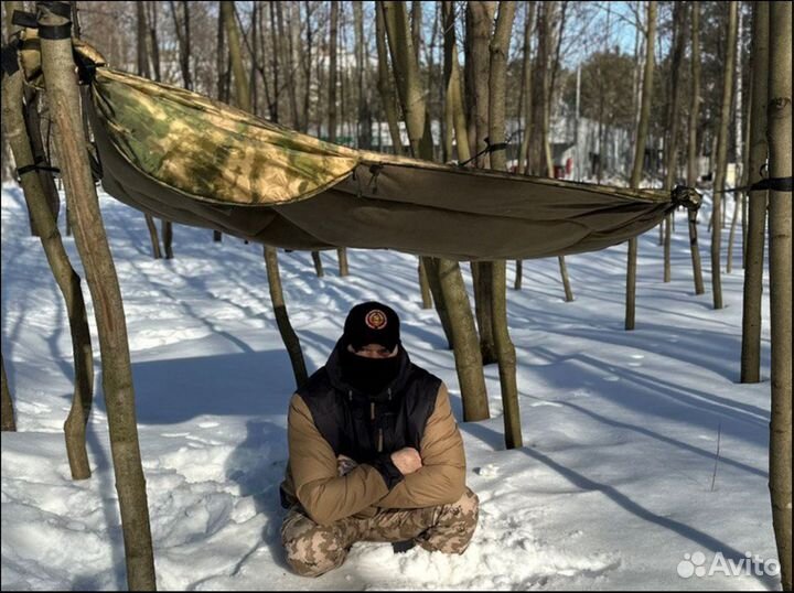 Армейский спальный мешок, спальник для палатки