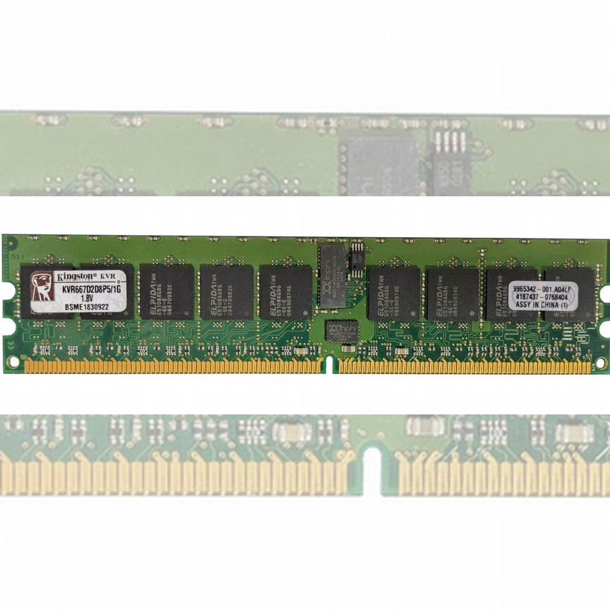 [KVR667D2D8P5/1G] Оперативная Память Kingston 1gb Kvr667d2d8p5/1g