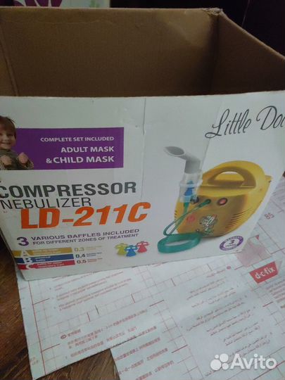 Ингалятор, небулайзер little doctor