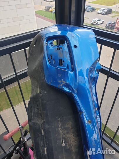 Задний бампер renault sandero stepway 2