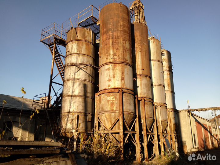 Сдам склад сыпучих материалов, цемент-хранилище