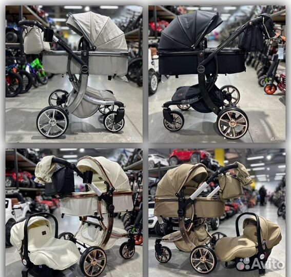 Коляски 3 в 1 и 2 в 1 новые