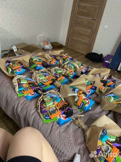 Сделаем букеты со сладостями/мылом/орехами и тд